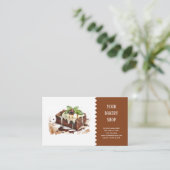 Backbake-Visitenkarte Visitenkarte (Stehend Vorderseite)