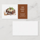 Backbake-Visitenkarte Visitenkarte (Vorne/Hinten)