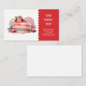 Backbake-Visitenkarte Visitenkarte (Vorne/Hinten)