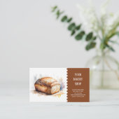 Backbake-Visitenkarte Visitenkarte (Stehend Vorderseite)