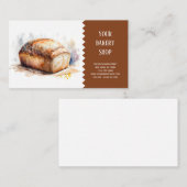 Backbake-Visitenkarte Visitenkarte (Vorne/Hinten)