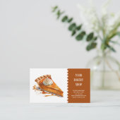 Backbake-Visitenkarte Visitenkarte (Stehend Vorderseite)