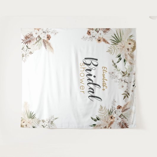 Backbanner für Bohemisches Brautparty Wandteppich (Vorderseite (Horizontal))