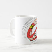 Backbiegrad für Kunststoffträger Kaffeetasse (Vorderseite Links)