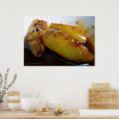 Backbirnen Poster (Küche)