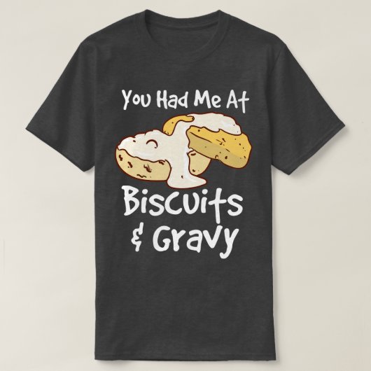 BackBiscuit und Gravy T-Shirt (Design vorne)