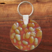 Backbohnen Schlüsselkette Schlüsselanhänger (Vorderseite)