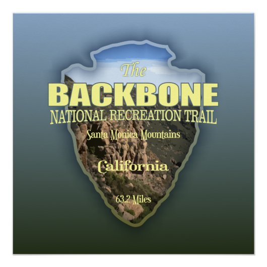 Backbone-Pfad (Pfeilspitze) Poster (Vorderseite)