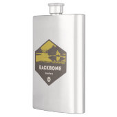 Backbone Staat Park Iowa Flachmann (Links)