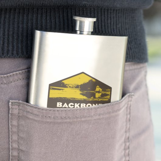 Backbone Staat Park Iowa Flachmann (Beispiel)