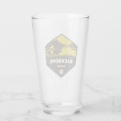 Backbone Staat Park Iowa Glas (Rückseite)