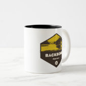 Backbone Staat Park Iowa Zweifarbige Tasse (VorderseiteRechts)