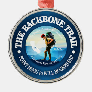 Backbone Trail (C) Ornament Aus Metall