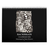 Backbrain Calendar 2026 (Double-Page) Kalender (Titelbild)