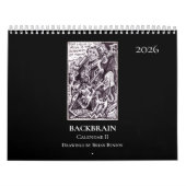 Backbrain Calendar II 2026 Kalender (Titelbild)
