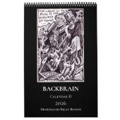 Backbrain Calendar II 2026 (Single Page, Medium) Kalender (Titelbild)