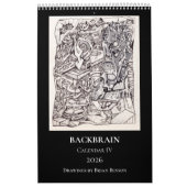 Backbrain Calendar IV 2026, Single-Page Kalender (Titelbild)