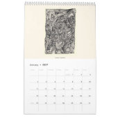 Backbrain Calendar IV 2026, Single-Page Kalender (Jan 2027)
