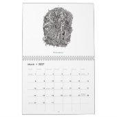 Backbrain Calendar V, 2026, Double Page, Medium Kalender (Mär 2027)