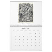 Backbrain Calendar VI, 2026, Double Page Kalender (Jan 2027)