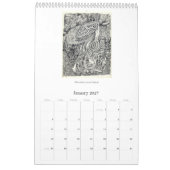 Backbrain Calendar VI, 2026, Single Page Kalender (Jan 2027)