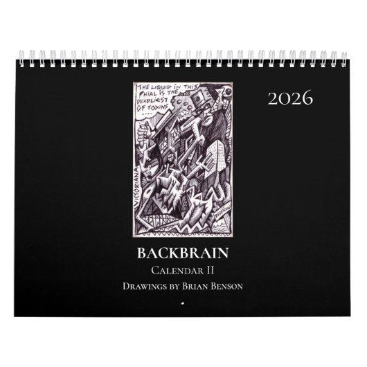 Backbrain Kalender II 2026 (Titelbild)