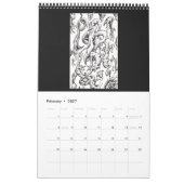 Backbrain Kalender II 2026 (Einzelne Seite, Mittel (Feb 2027)