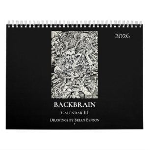 Backbrain Kalender III 2026 (Doppelblatt)
