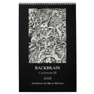 Backbrain Kalender III 2026 (Einzelblatt)