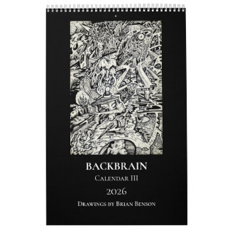 Backbrain Kalender III 2026 (Einzelblatt)
