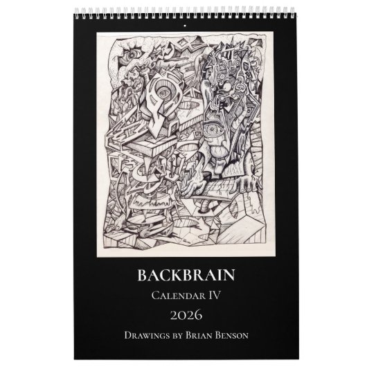 Backbrain Kalender IV 2026, Einzelblatt (Titelbild)