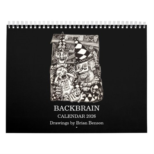 Backbrain-Kender 2026 (Doppel-Seite) Kalender (Titelbild)
