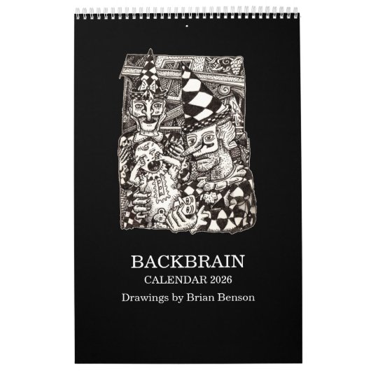 Backbrain-Kender 2026 Kalender (Titelbild)