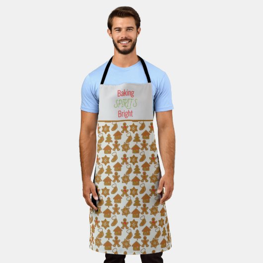 Backbriefe Glühwein Schürze (Getragen)