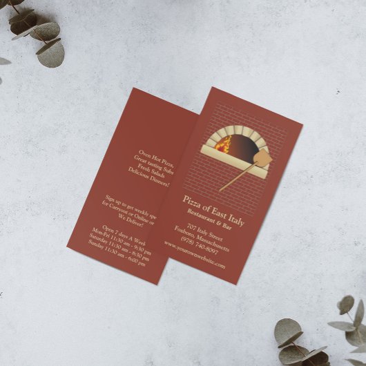 Backbriefe Visitenkarte