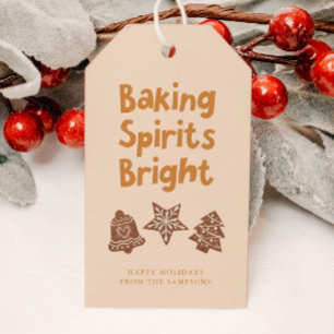 Backbrillanz Cookie Exchange Gelb Geschenkanhänger