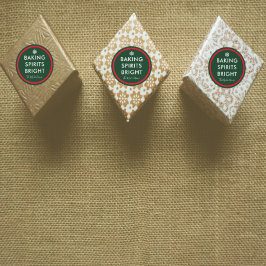 Backbrillanz Runder Aufkleber