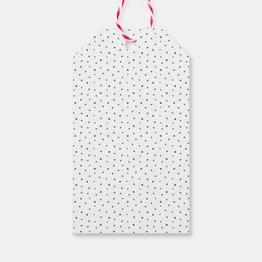 Backbrille Heller Personalisierter Urlaub Grün Geschenkanhänger (Rückseite)