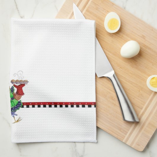 Backbrot Geschirrtuch (Viertel Falte)