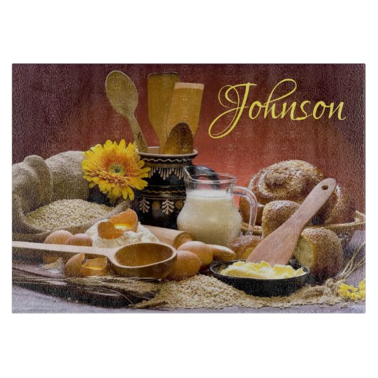 Backbrot Schneidebrett (Vorderseite)