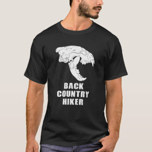 Backcountry Hiker Glacier Nationalpark Wolverine T-Shirt