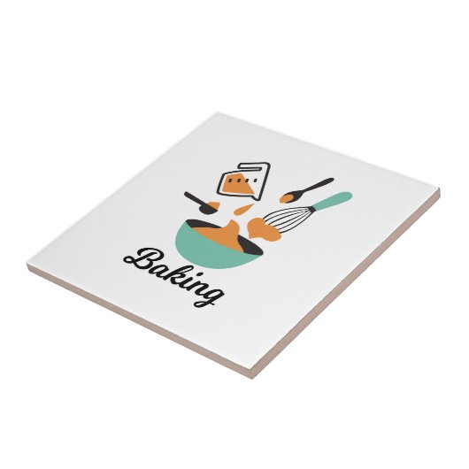 Backdesign für Bäcker Fliese (Seite)