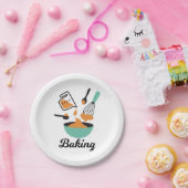 Backdesign für Bäcker Pappteller (Party)