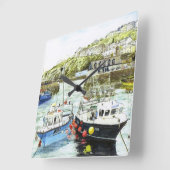 "Backe zur Backe" Uhr (Winkel)