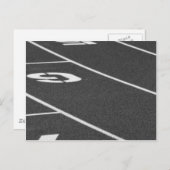 Backed in eine Ecke Postkarte (Vorne/Hinten)