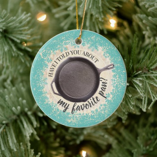 Backeisengebäck Kochgeschirr Weihnachten Keramik Ornament (Baum)