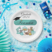 Backen Abschluss Geburtstagsparty Papier Platte Pappteller (Party)