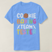 Backen Backen Cookie Team Tester Cookie Baking Tea T-Shirt (Design vorne)