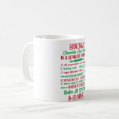„Backen bis es gelingt“ – Schokoladen-Chip-Kekse Kaffeetasse (Vorderseite Links)