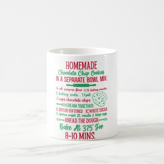 „Backen bis es gelingt“ – Schokoladen-Chip-Kekse Kaffeetasse (Mittel)